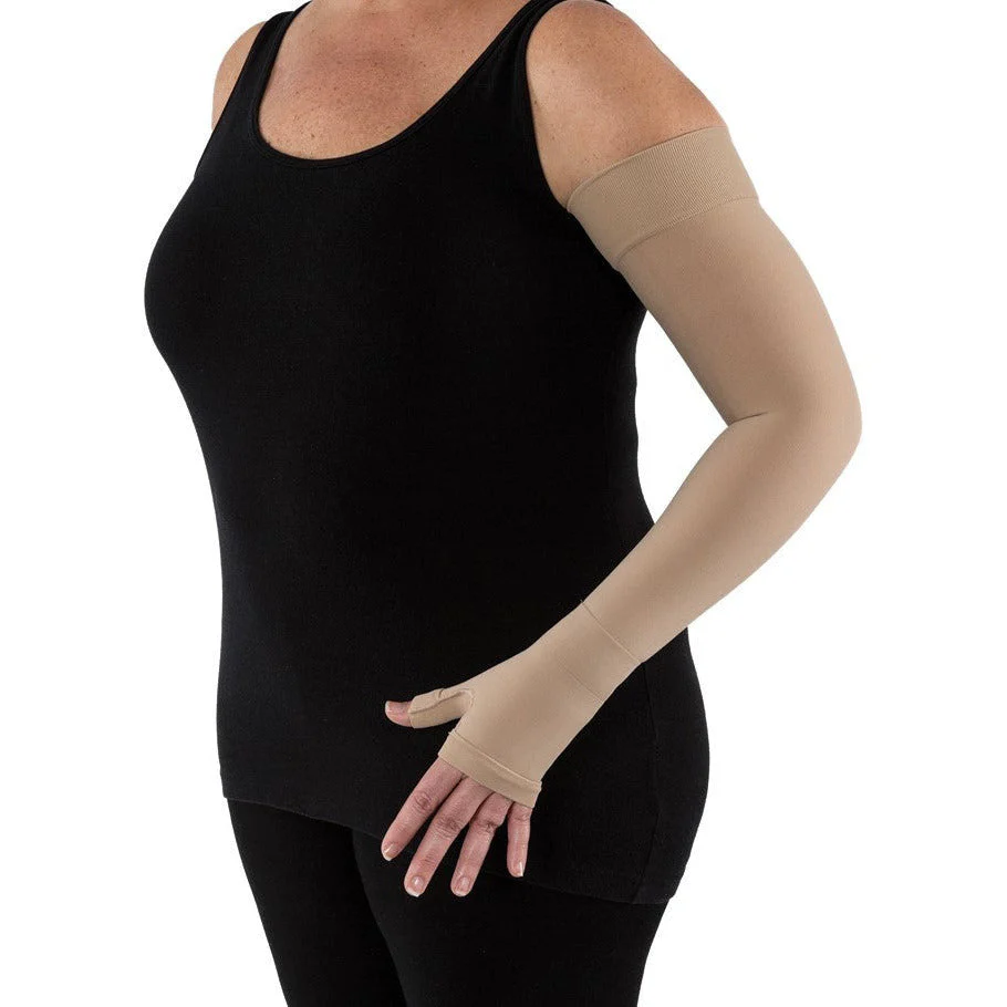 JOBST® Bella™ Lite Armsleeve 20-30 mmHg w/ Gauntlet + Silicone Dot Band