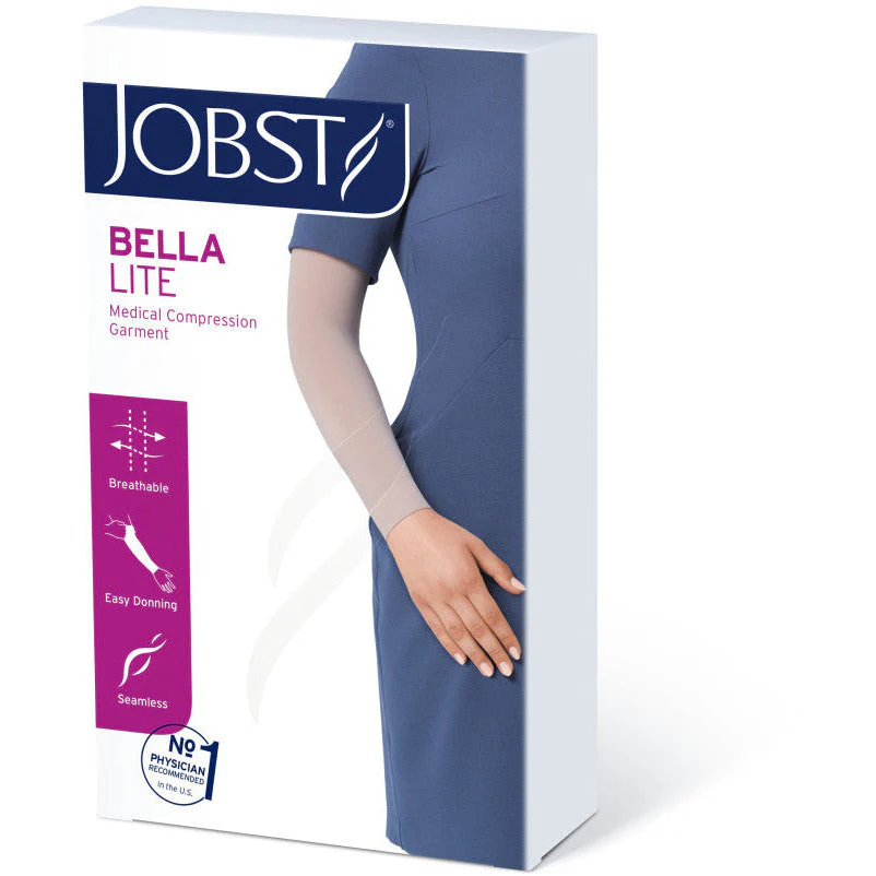 JOBST® Bella™ Lite Armsleeve 20-30 mmHg w/ Gauntlet + Silicone Dot Band - Image 2