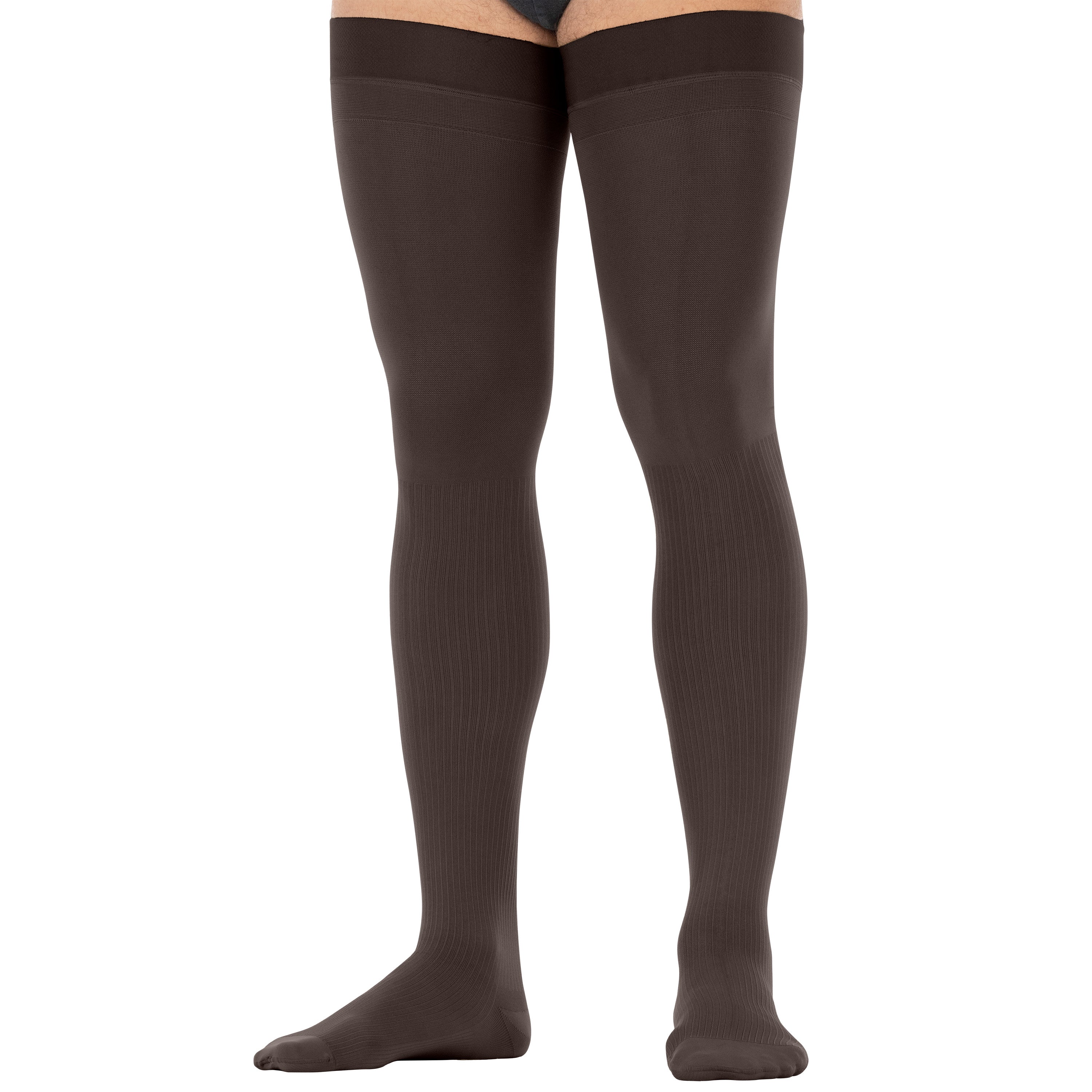 JOBST® forMen Thigh High w/ Micro Dotted Band 15-20 mmHg - Image 3