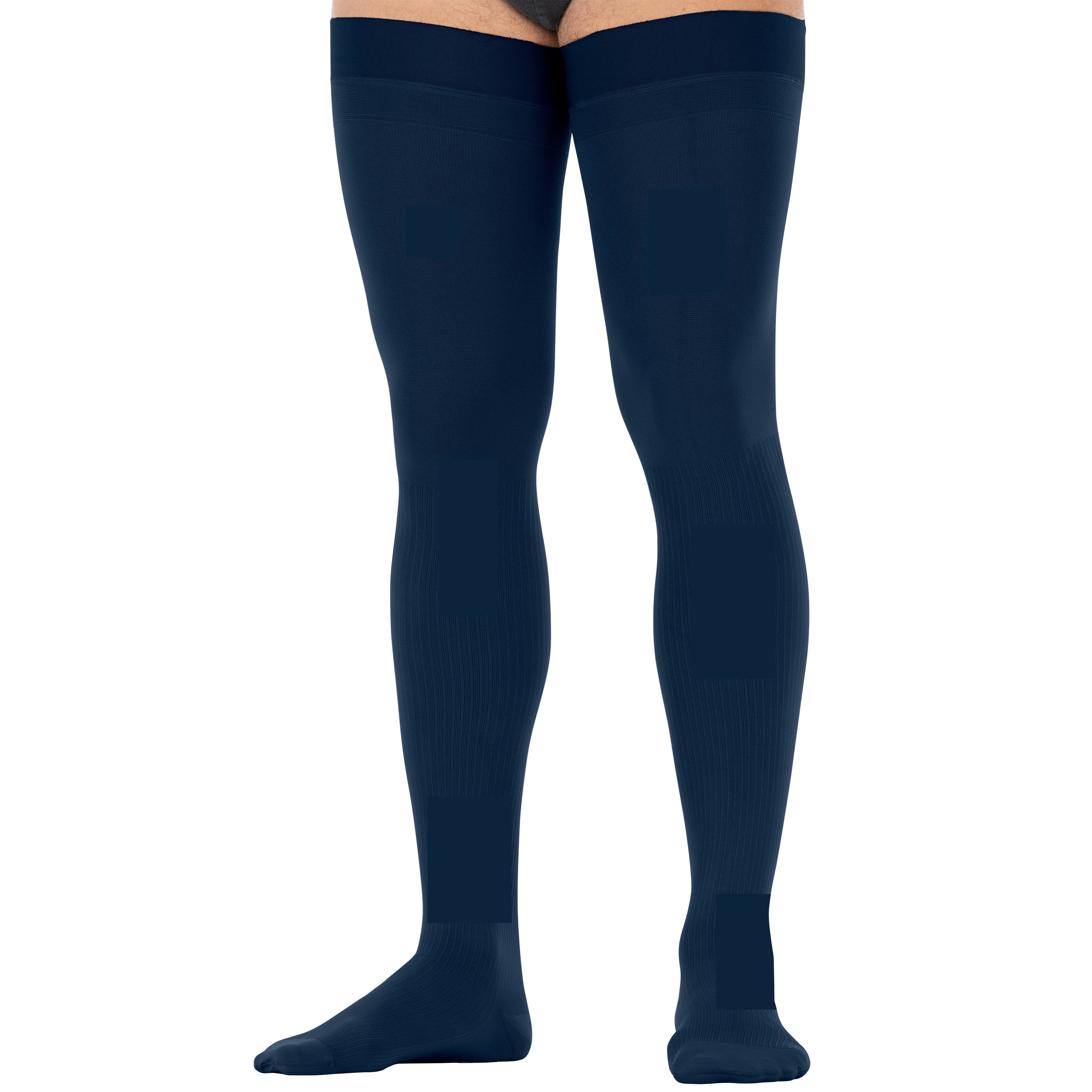 JOBST® forMen Thigh High w/ Micro Dotted Band 15-20 mmHg - Image 5