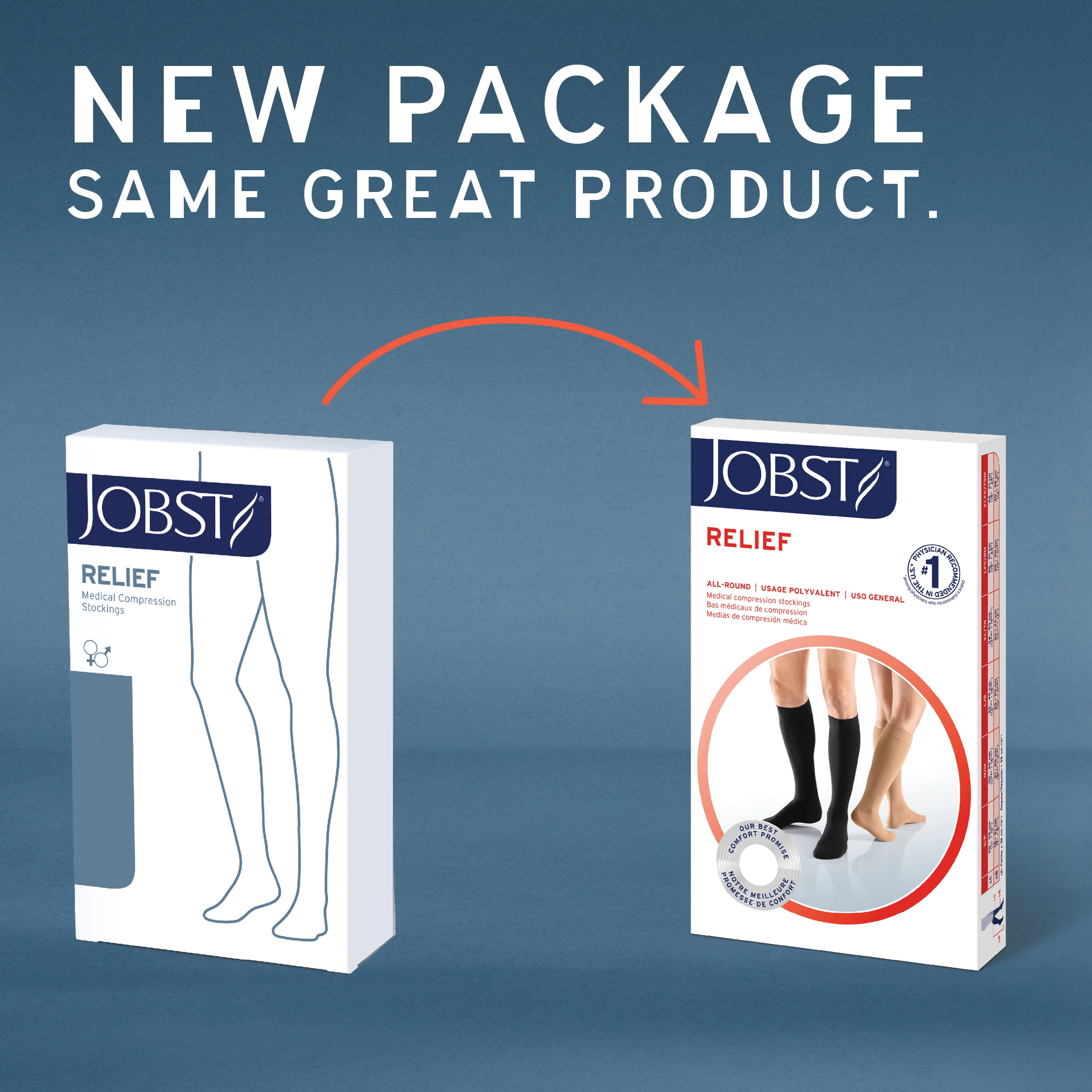 JOBST® Relief Knee High 20-30 mmHg - Image 4