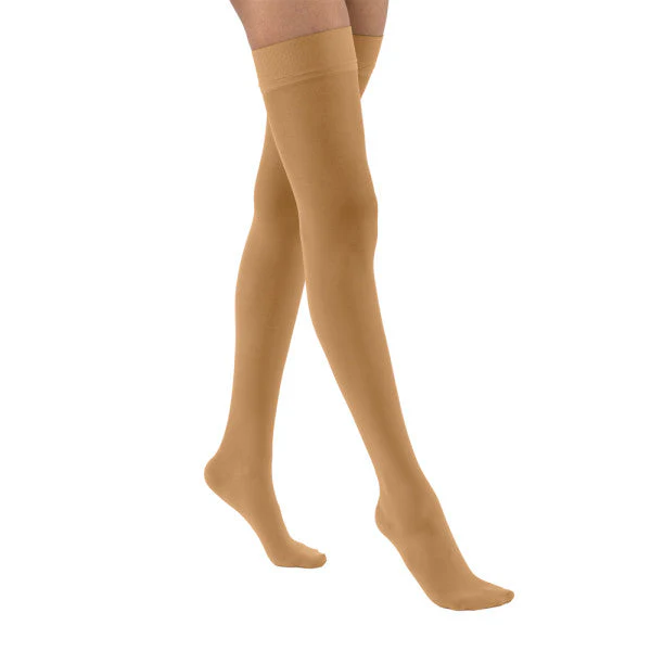JOBST® UltraSheer Women's Thigh High 15-20 mmHg w/ Silicone Dot Top Band - Image 3